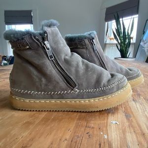 Laidback London Setsu Shearling Boot 38